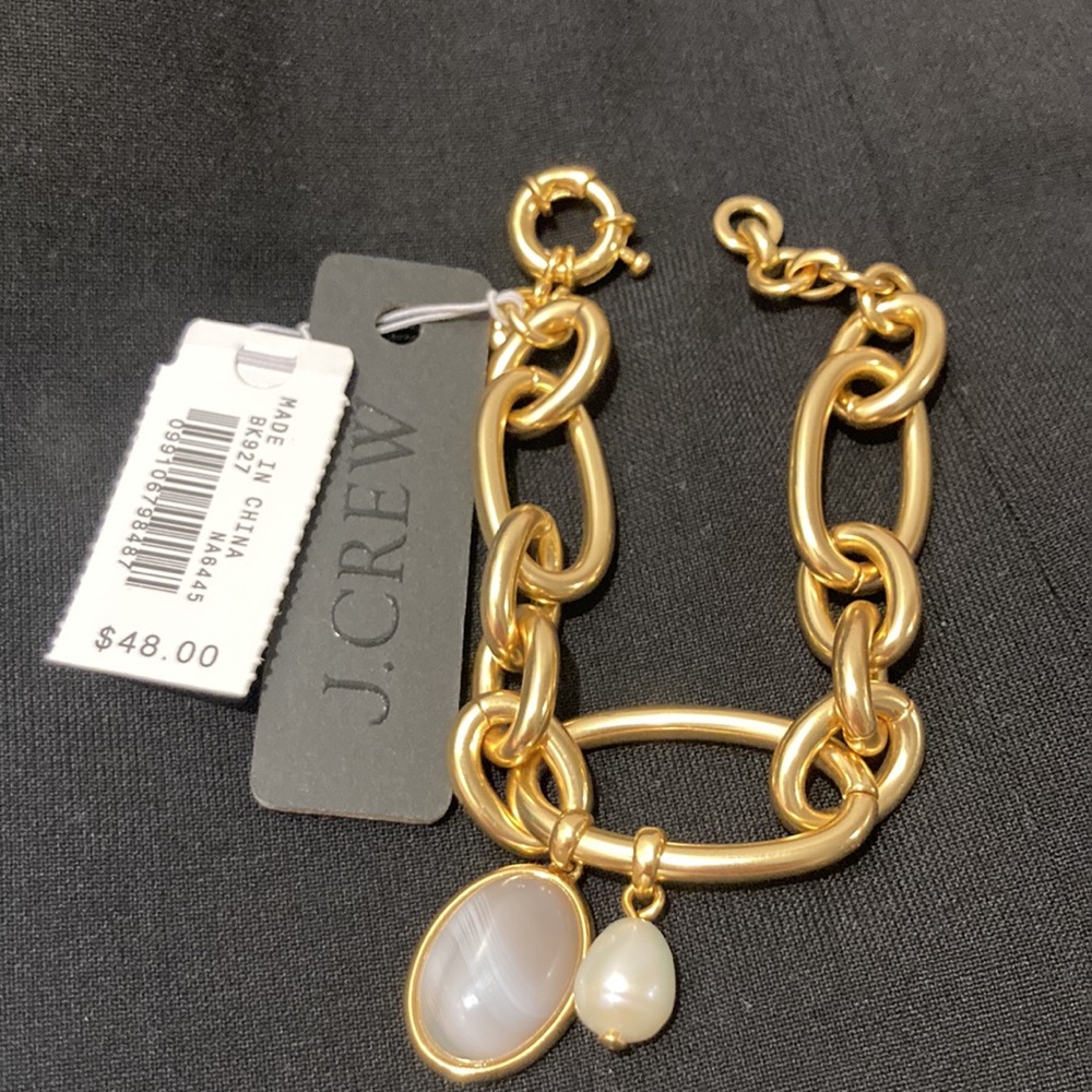 J.crew Double chain bracelet